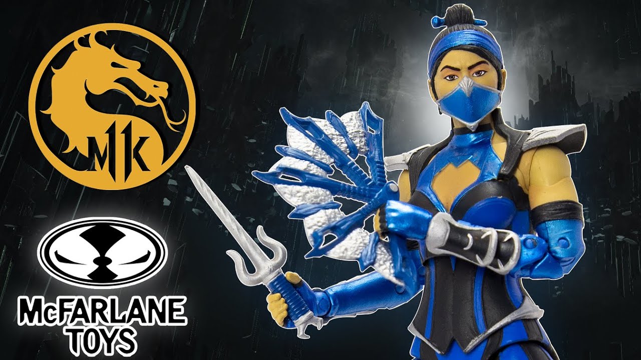 Mortal Kombat 11 - Kitana and Baraka Figures by McFarlane Toys