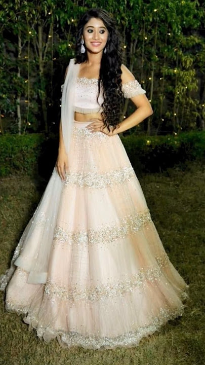 #lahak chakna #shivangijoshi lahenga look #yrkkh vidayi song#trending #ytshorts #viral