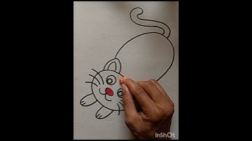How to draw cat 😺🐈😺 for kids #art #drawing4kids #drawing #artdrawing #shorts #catdrawing #cat