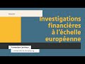 Lutter contre la criminalit dans sa dimension conomique et financire  un master unique en europe