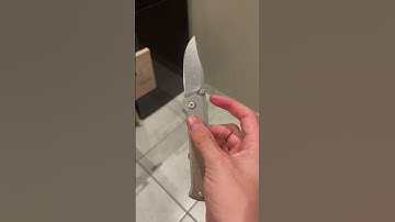 Flytanium Arcade S35VN! Gotta love that shark lock 🦈