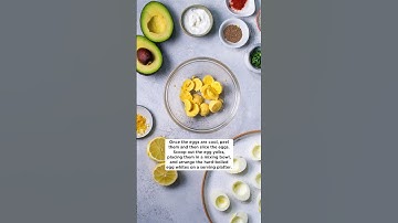 Deviled Eggs with Avocado