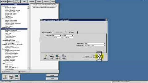 how to do a profit statement and balance sheet on myob.mp4
