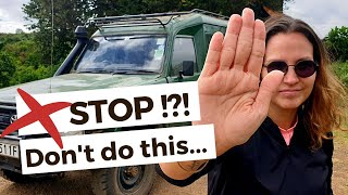 What NOT to do on an AFRICAN SAFARI \/\/ DON'T do this to be safe on safari \/\/ Kenya Travel advice