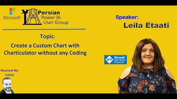 Create a Custom Chart with Charticulator without any Coding - Leila Etaati - (Persian)