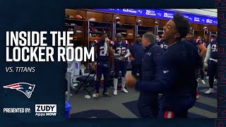 Inside the Locker Room | Patriots Celebrate Win Over Titans (NFL Week 12)