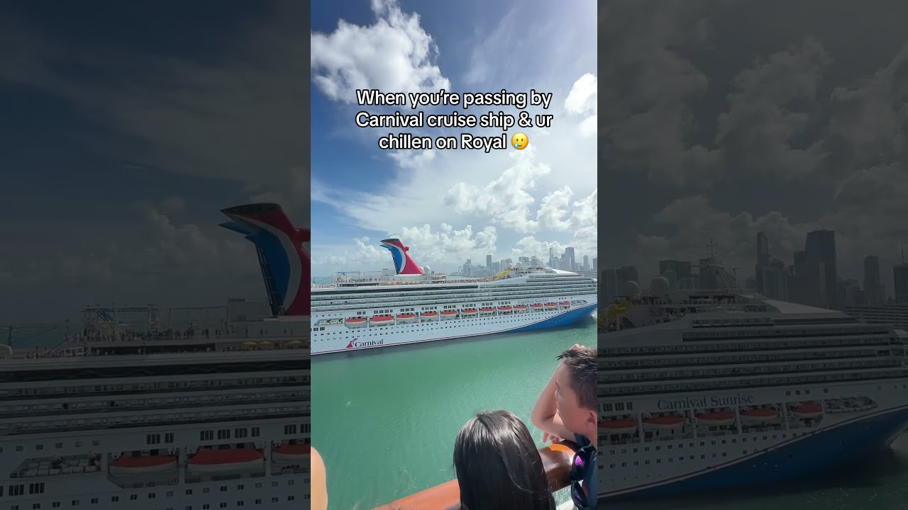 Which One Would U Decide Royalcaribbean Carnivalcruise Royalcaribbeancruisevlog Travelvlogs