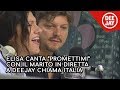 Elisa canta "Promettimi" con il marito in diretta a Radio Deejay