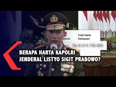 Berapa Harta Kapolri Jenderal Listyo Sigit Prabowo?