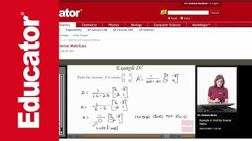 Algebra 2: Inverse Matrix