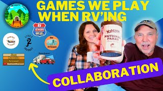 GAMES WE PLAY WHILE RVING | RV Games #rvliving #rvlife
