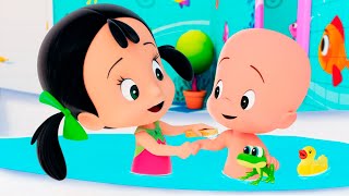 Bath Song with Cuquin (New)  Kids Songs and Educational Cuquin videos