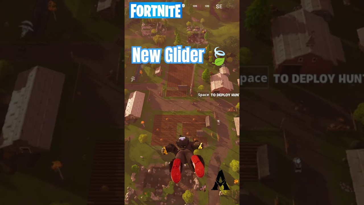 new fortnite glider in game! 