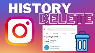 I will show you how to check search history on instagram and after
have seen all your decides delete w...