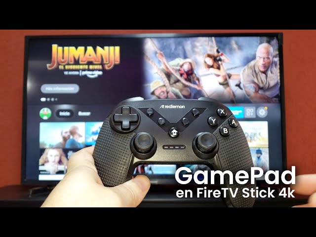 🔴 Gamepad Redlemon para Fire TV Stick 4k