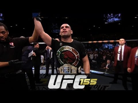 UFC 155: Velasquez & Dos Santos Octagon Interviews