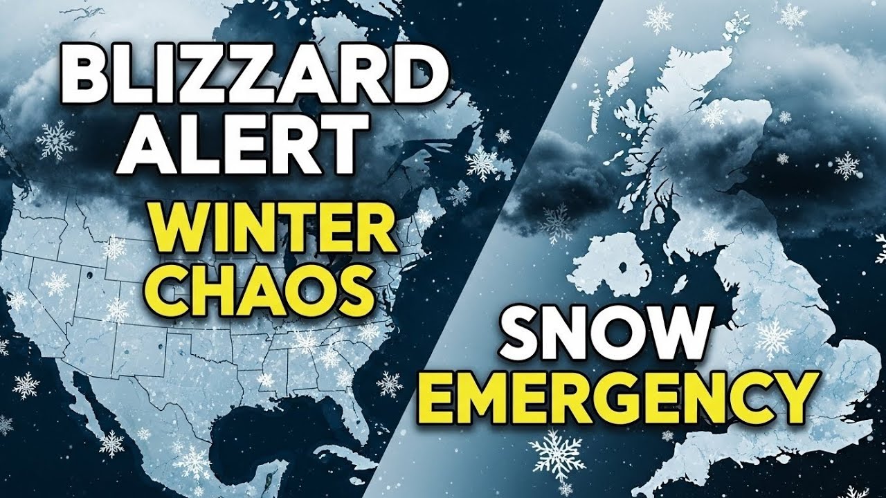 Зимние штормы в США и Великобритании: леденящее начало 2026 года! 