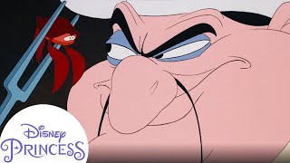 Sebastian’s Glorious Escape From Chef Louis | The Little Mermaid | Disney Princess