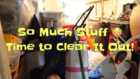 Extreme Coset Declutter~ Clearing out Years of Clutter & Getting Organized
