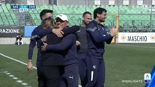 Sassuolo-Sampdoria 3-0 | La magia di Clelland per il tris | Serie A Femminile TIM 2022/23