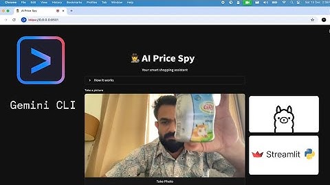 Gemini CLI + Streamlit + Ollama | AI Shopping Assistant with Vision Model | Built in minutes