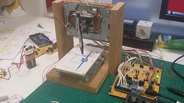 CD/DVD Drive CNC with Arduino