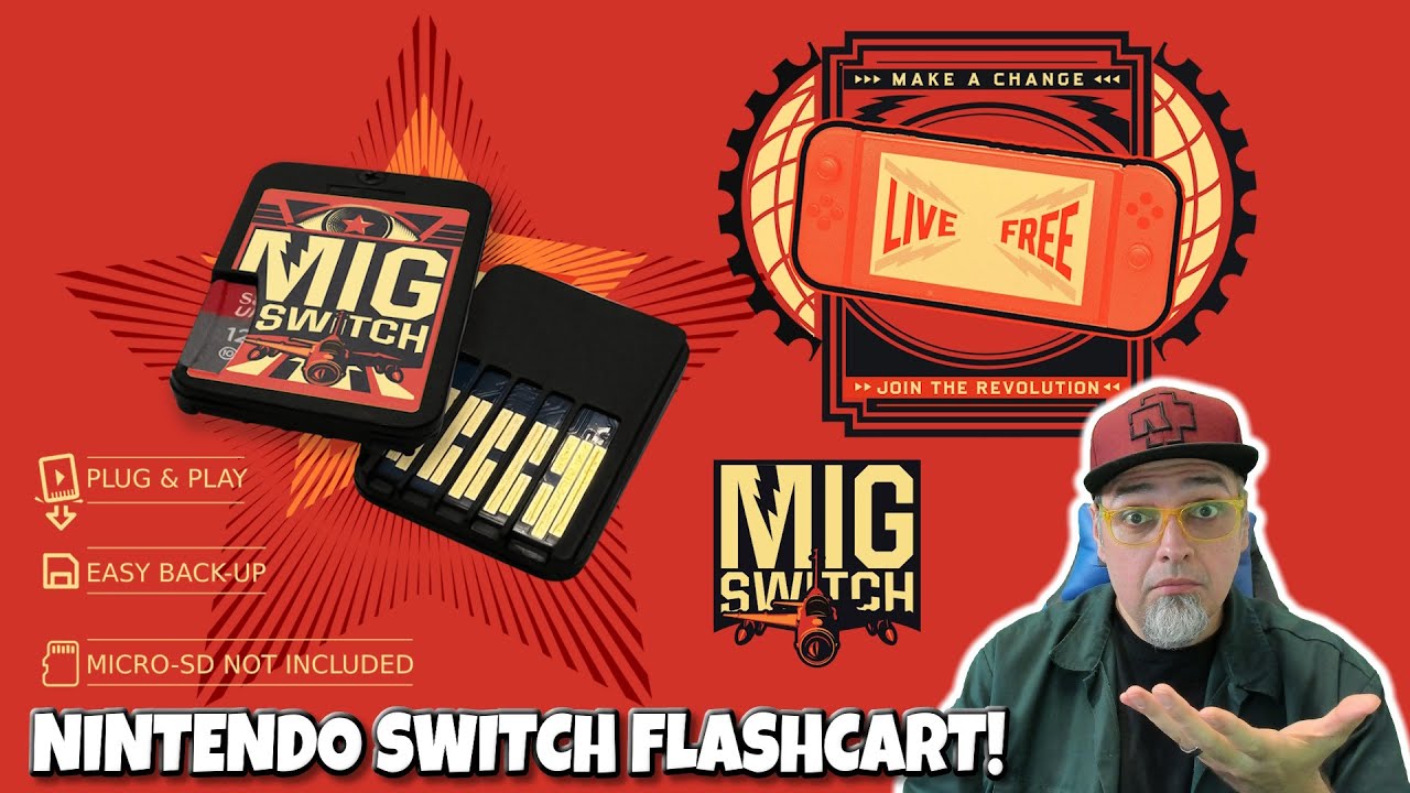 This IS CRAZY! The MIG Switch Is The FIRST Plug & Play Flashcart For The  Nintendo Switch! 