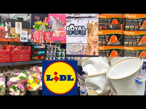 LIDL SHOP WITH ME | WHAT’S IN THE MIDDLE OF LIDL THIS WEEK | MOTHERS DAY | Nuzlifestyle