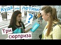 Куда мы ЛЕТИМ ⁉️ Ведём выпускной 🎤 ПУТЕШЕСТВИЕ с ДЕТЬМИ ✈️ едем в ОТПУСК 👍 вылет 😎 ТРИ СЮРПРИЗА