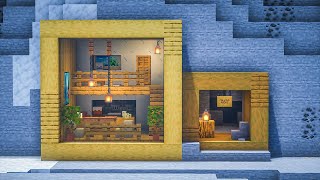 Minecraft - How to Build a Mountain House