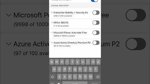 Use your admin center mobile app to create user is office 365