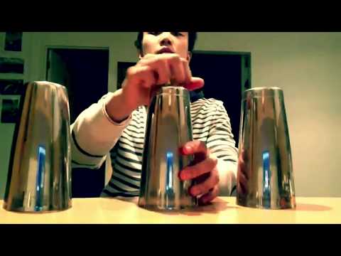 Bar Magic Trick Practice 3 Shakers Disappearing Objects And Appearing Fruits