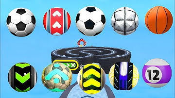Going Balls VS Rollance Balls Action Ball Games New Race ,🫥 Part 142| Android/IOS Games 