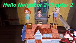 Hello Neighbor 2 Chapter 2 لعبة هاللو نيبور ٢ الشابتر ٢ بالكامل كان صعب اوى نلاقي مفاتيح الالغاز دي