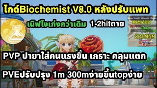 Ragnarok origin classic ไกด์biochemist V8.0หลังปรับแพท pveแรงขึ้นติดtopไม่ยาก pvpปายาแรงขึ้น