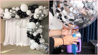 BALLOON GARLAND | DIY | TUTORIAL | HOW TO MAKE CONFETTI STICK TO YOUR BALLOON | CONFETTI BALLOONS