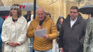 Inauguracion Figura Pricipe de Viana