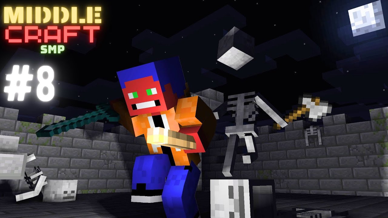 Middlecraft ¡EL REY ESQUELETO NOS DESAFIA! - #8 MiddleCraft SMP | Cretos072 - YouTube