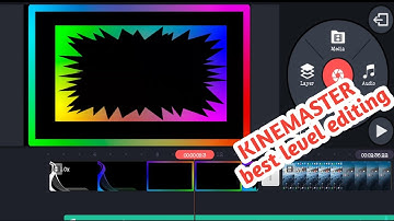 How To Make Neon Border In Kinemaster।Kinemaster Border Line Green Screen। Colour Border  Kinemaster