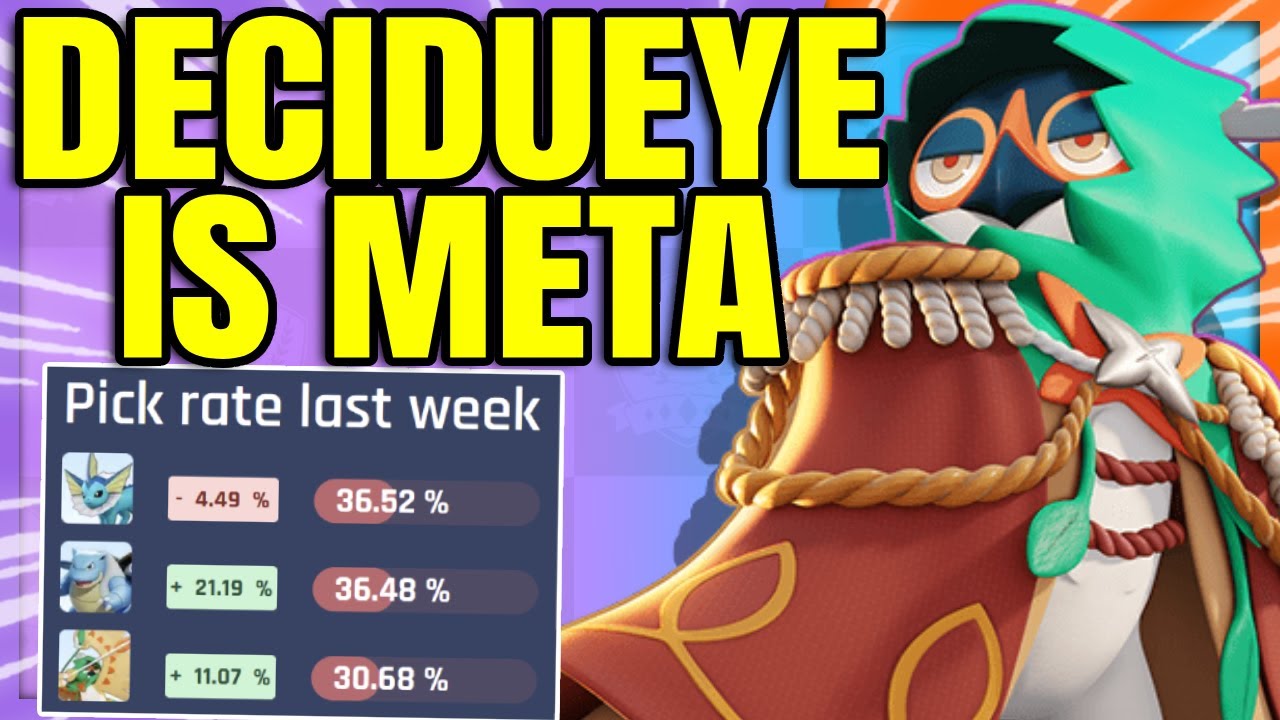The DECIDUEYE META is here | Pokemon Unite