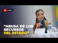 “NO ES la primera vez que Juliana Guerrero abusa de los recursos del Estado" | El Debate