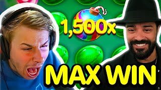 BIGGEST STREAMERS WINS ON SLOTS TODAY! #95| ROSHTEIN, XPOSED, CLASSYBEEF, FRANK DIMES AND MORE!