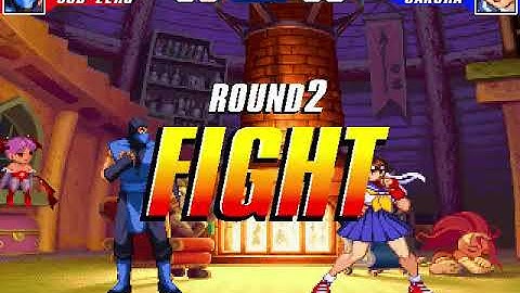 Sub zero (Me) vs Sakura Kasugano