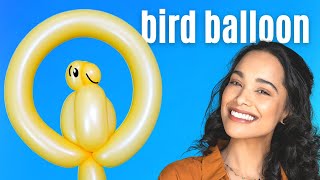 How to Make a Bird Balloon Animal - Learn How #birdballoonanimal #birdballoon #balloonanimal