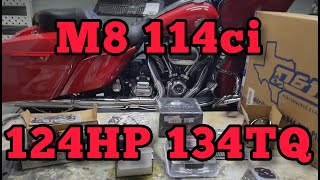 Harley M8 114ci Road Glide S&S 475 Feuling Cam Chest Upgrade & Dyno Tuning