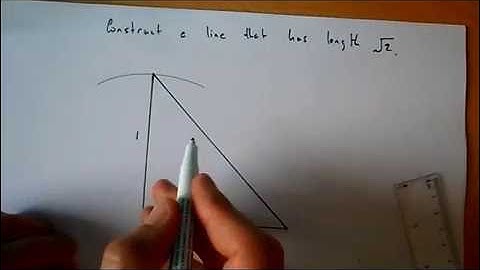 Constructing Root 2 and Root 3