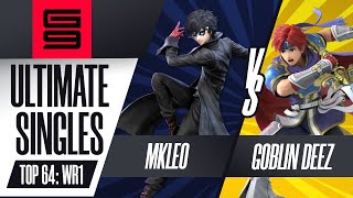 MkLeo (Joker) vs goblin deez (Roy) - Ultimate Singles Top 64: Winners Round 1  - Genesis 9