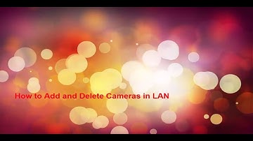 How to add and delete cameras in LAN (for iOS) - Foscam