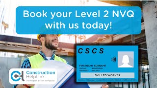 Get your Blue CSCS Card