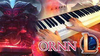 🎵 League of Legends - The Path to Hearth-Home (ORNN Teaser) ~ Piano cover w/ Sheet music! chords